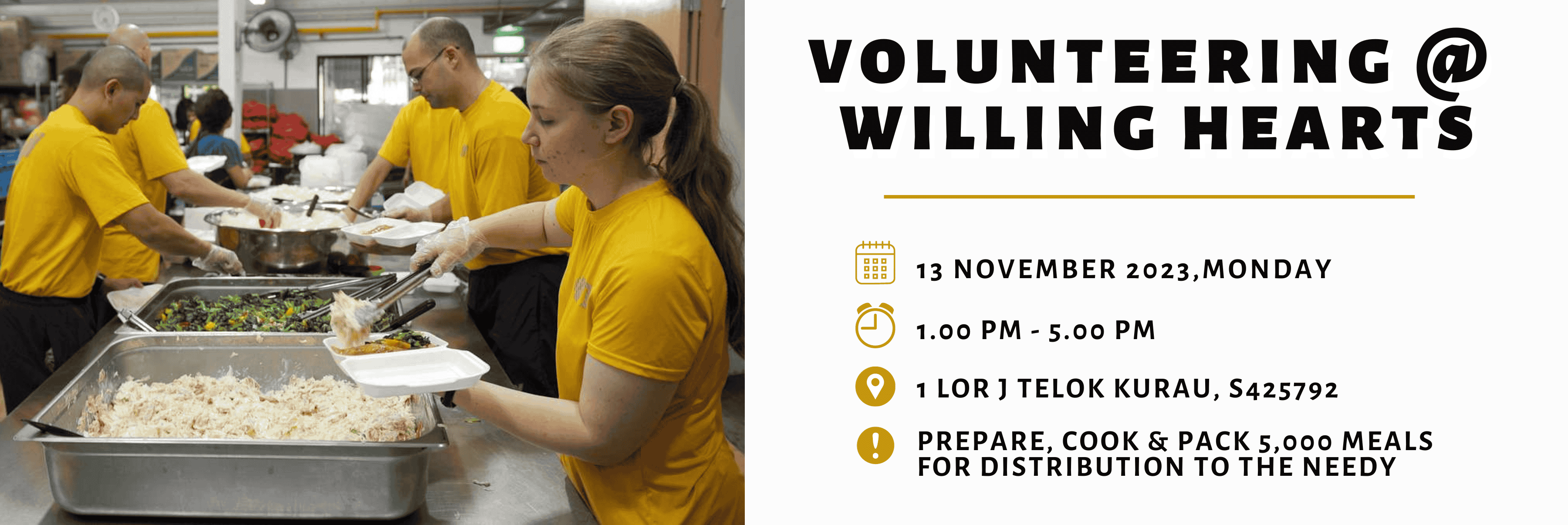 Serve with A Heart @ Willing Hearts